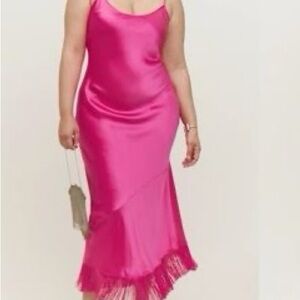 Reformation Vibrant Pink Dress